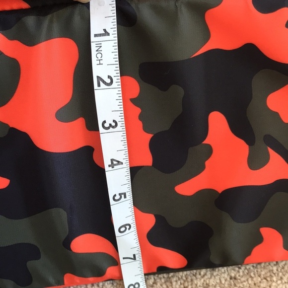 AH-DORNED skull rhinestone camo nylon large tote - Picture 8 of 10